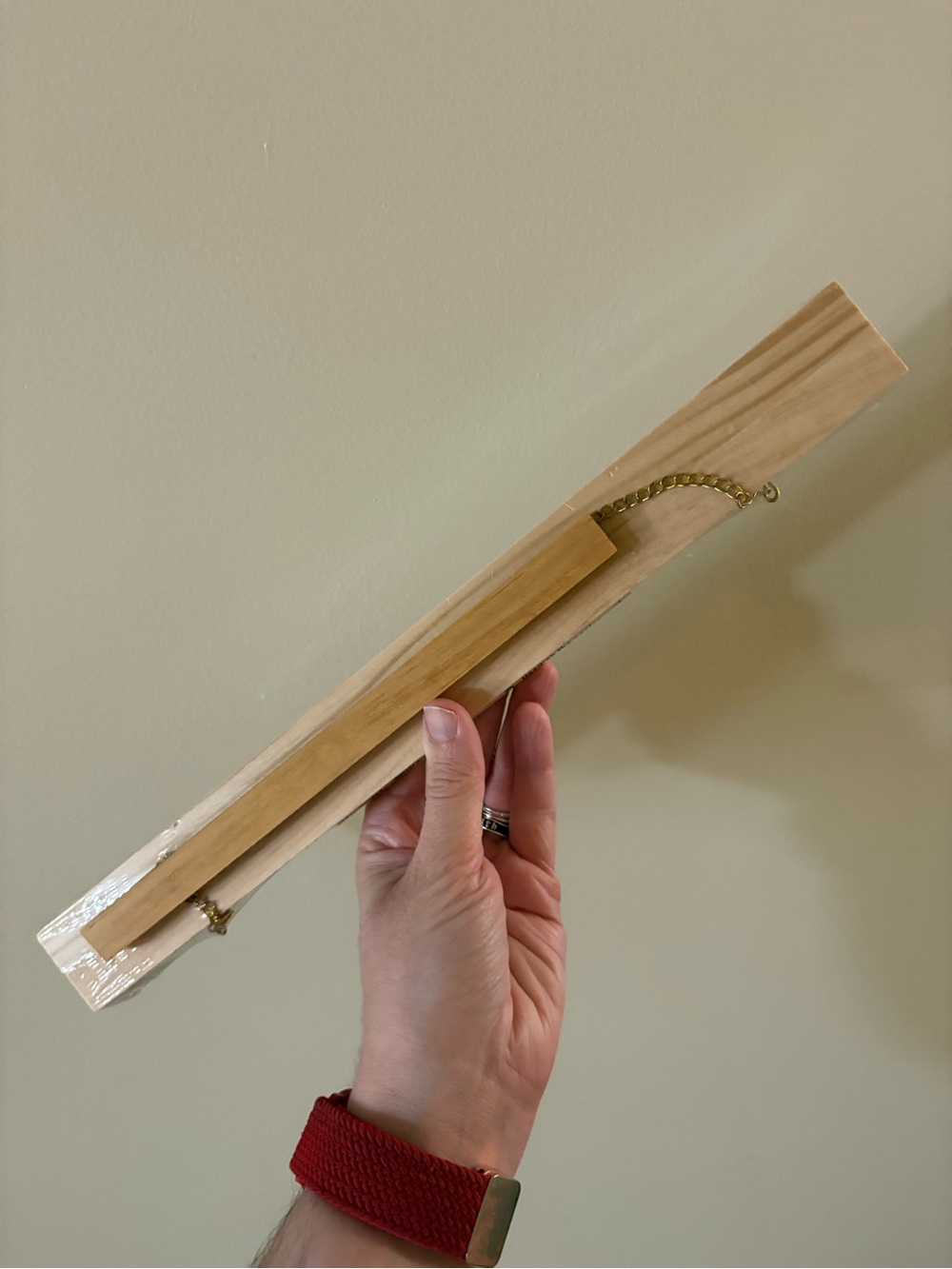 Poster hanger magnetic